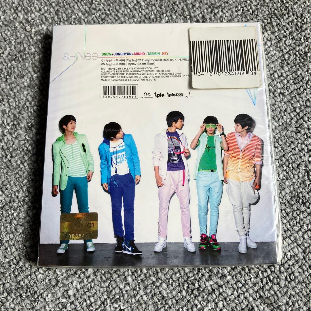 SHINee first mini album replay 韓国盤　CD
