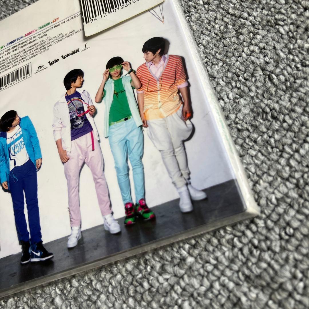 SHINee first mini album replay 韓国盤　CD