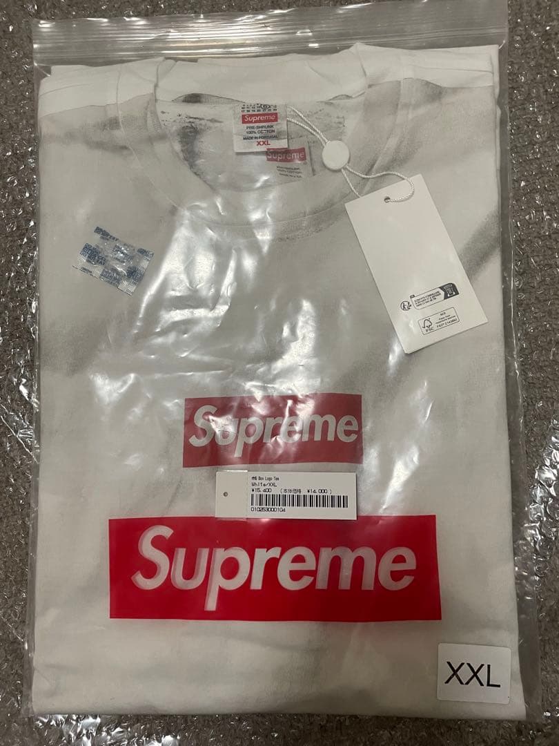 Supreme x MM6 Boxlogo Tシャツ XXL 新品未使用