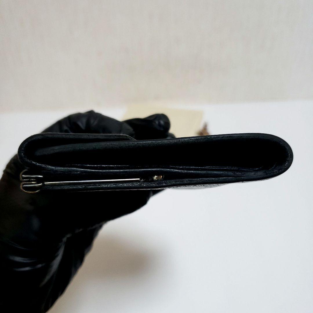 正規品　イルビゾンテ　IL BISONTE　二つ折り財布　がま口