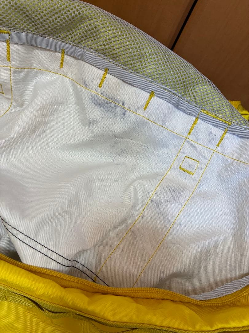 THE NORTH FACE 50L ダッフルバッグ イエロー
