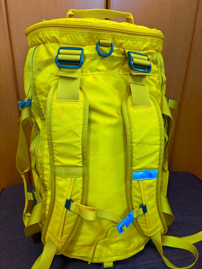 THE NORTH FACE 50L ダッフルバッグ イエロー