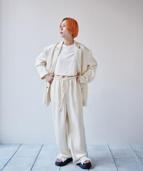 トゥデイフル TODAYFUL Satin Over Jacket クリーニング