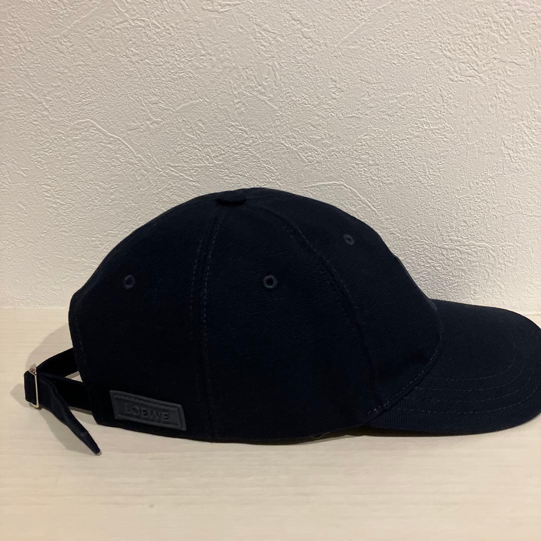 【美品】LOEWE ネイビー キャップ