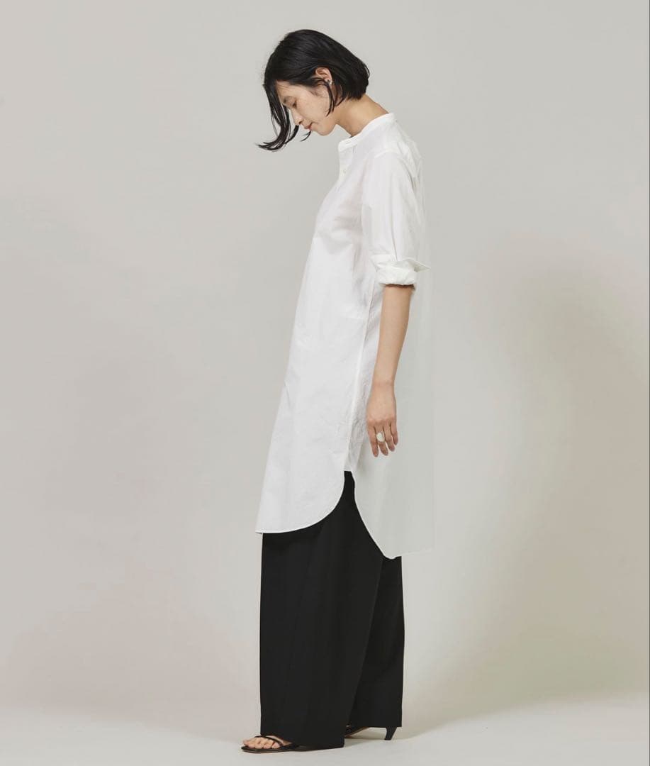 ★美品★ Curensology バンドカラーシャツ ワンピース