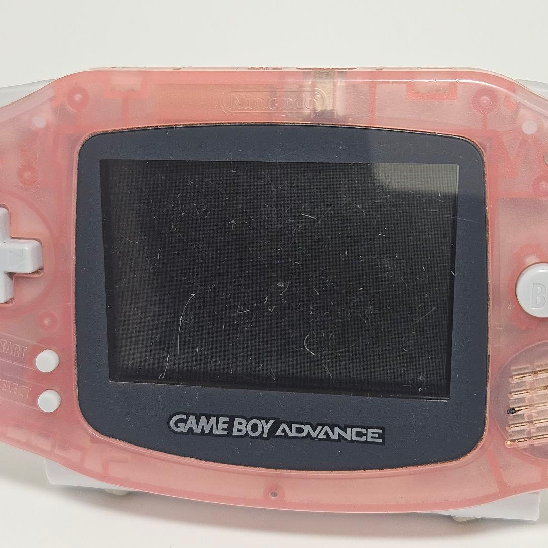 動作品 ゲームボーイアドバンス 本体 ミルキーピンク（AGB-001）