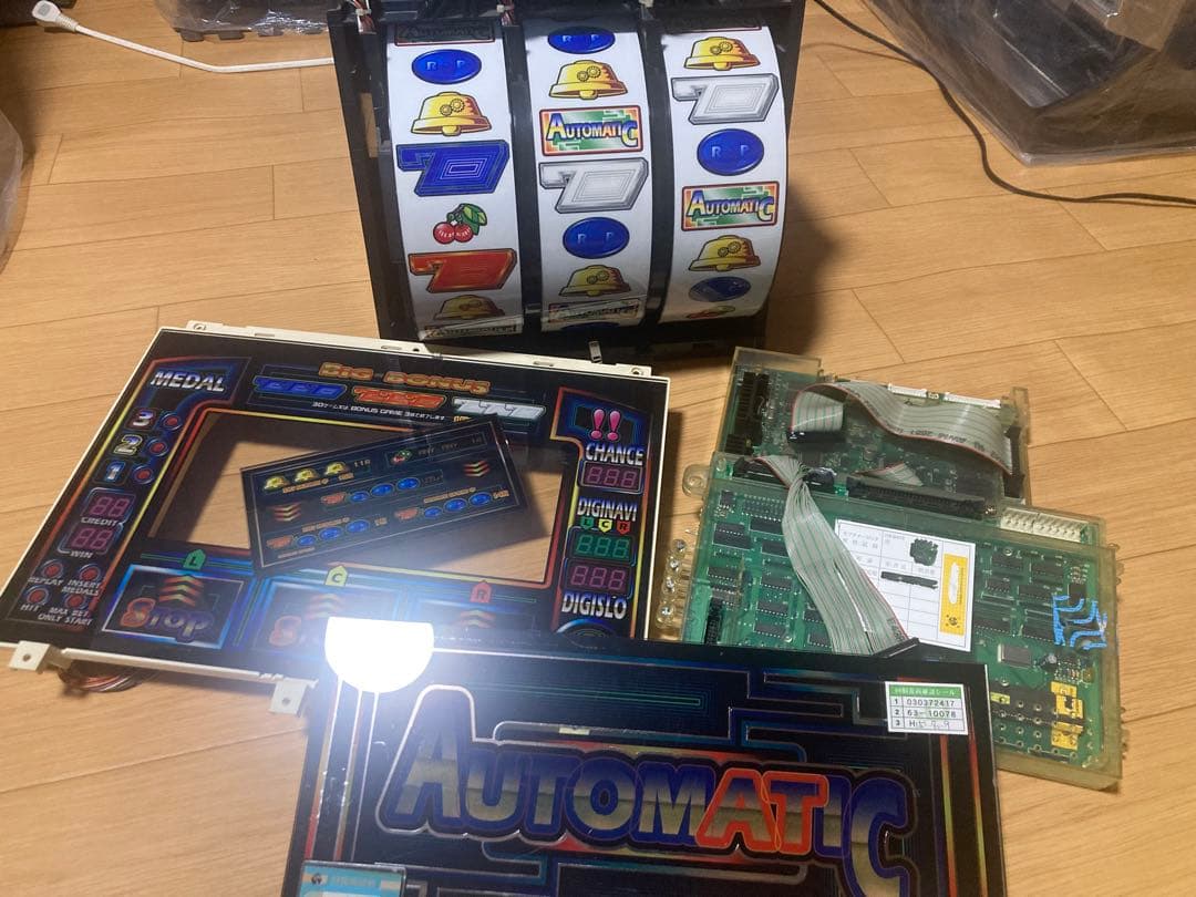 希少レア スロット ベルコ　オートマティック　載せ替えセット パチスロ 4号機