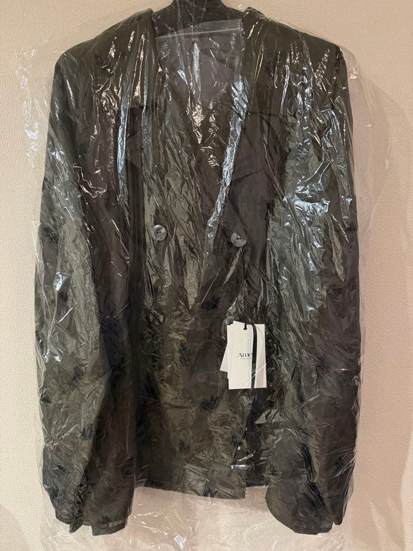 DOT FLOWER VEIL TRENCH ブラウン　Sサイズ