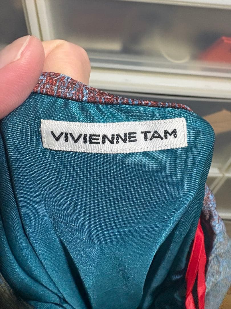 VIVIENNE TAM ヴィヴィアンタム　総柄スカート　サイズ0