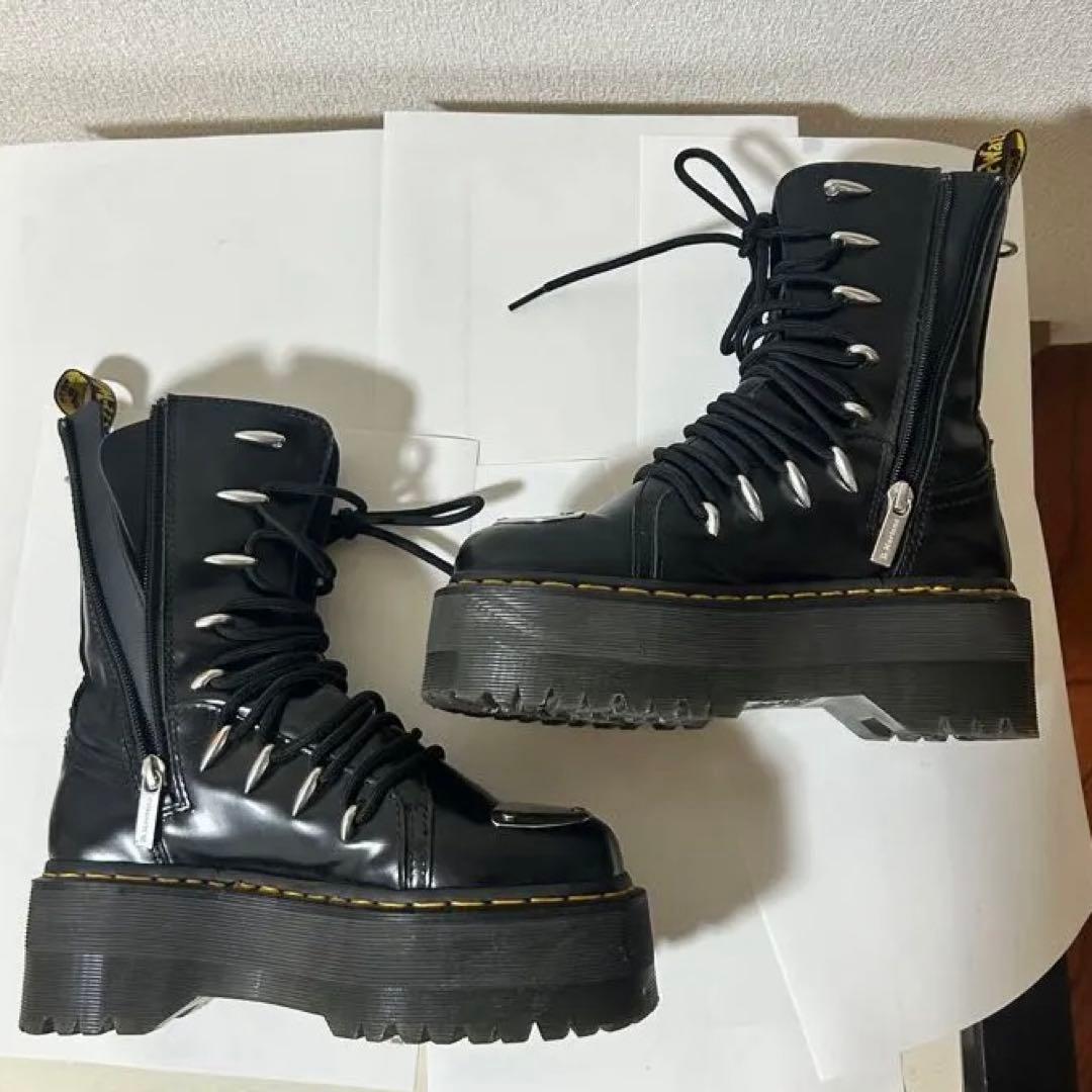 Dr.Martens JADON HI LTT MAX 厚底 23.5cm 黒