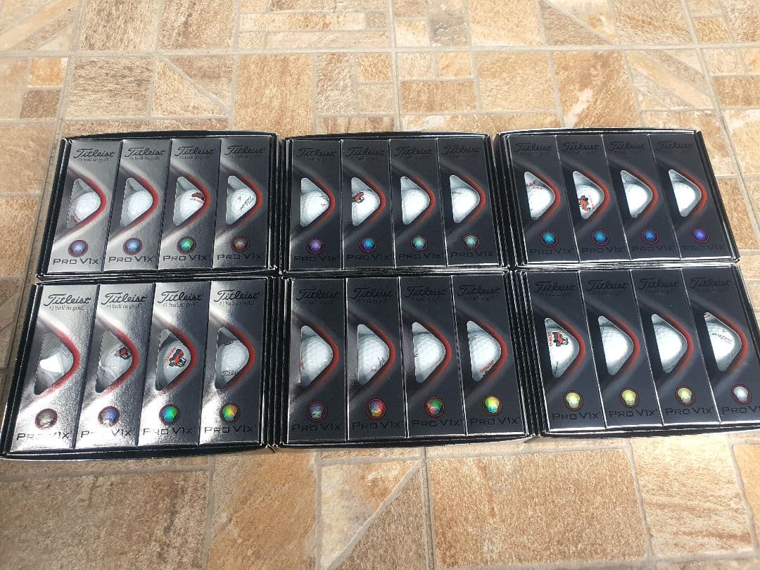 新品未使用 Titleist Pro V1X ゴルフボール 6箱 セット
