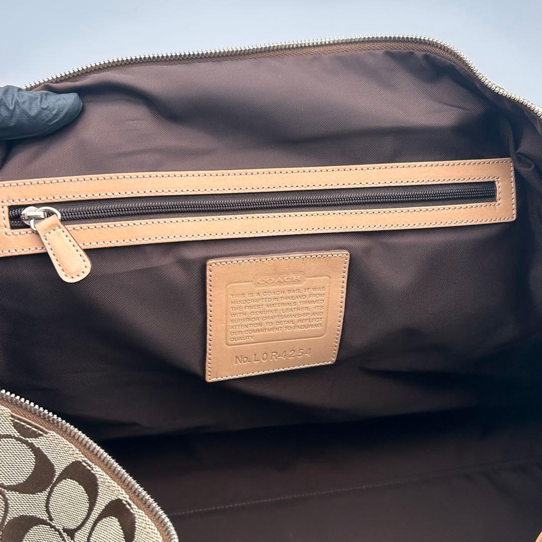 ✨美品✨ COACH コーチ 2WAY ボストンバッグ 大容量 旅行用 高級