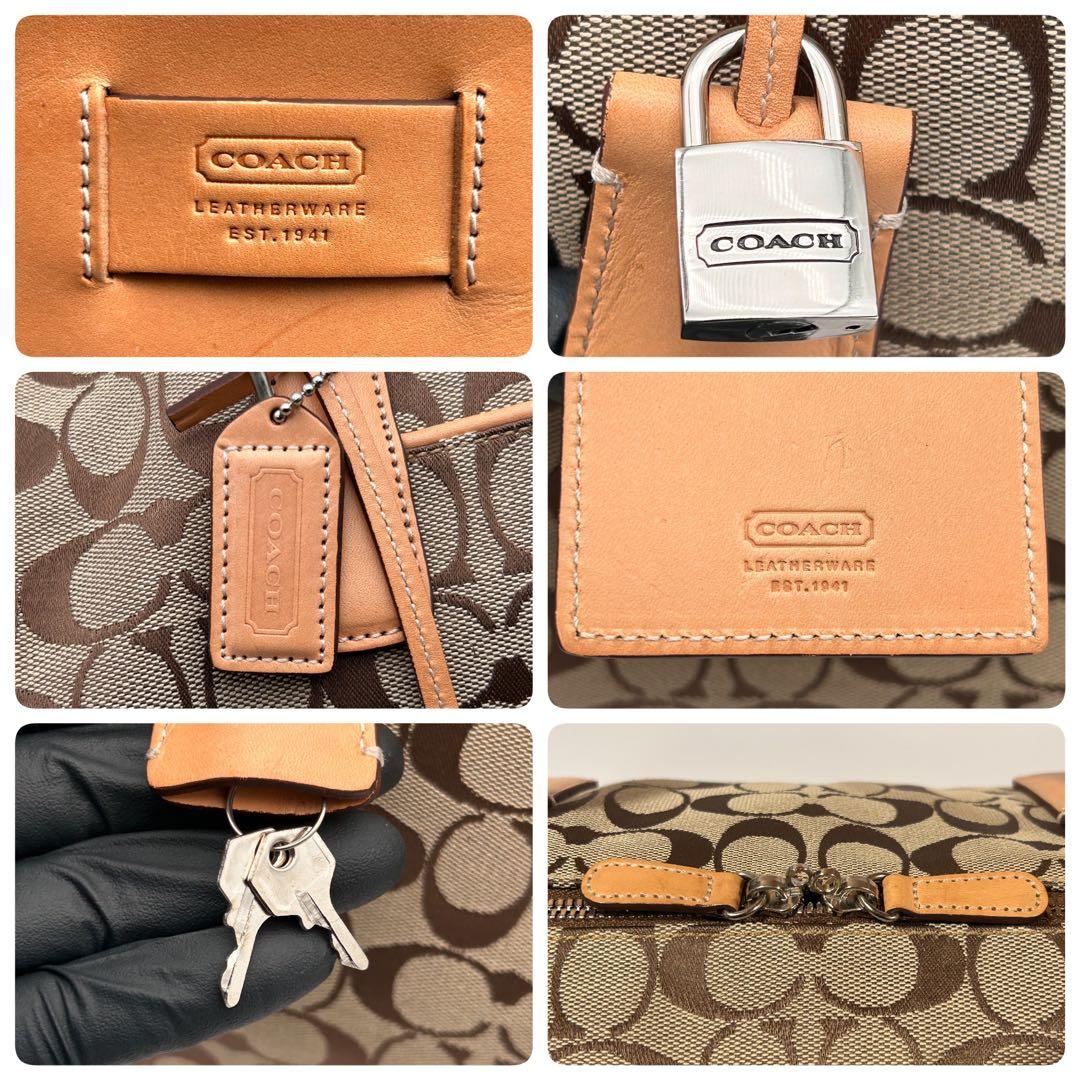 ✨美品✨ COACH コーチ 2WAY ボストンバッグ 大容量 旅行用 高級