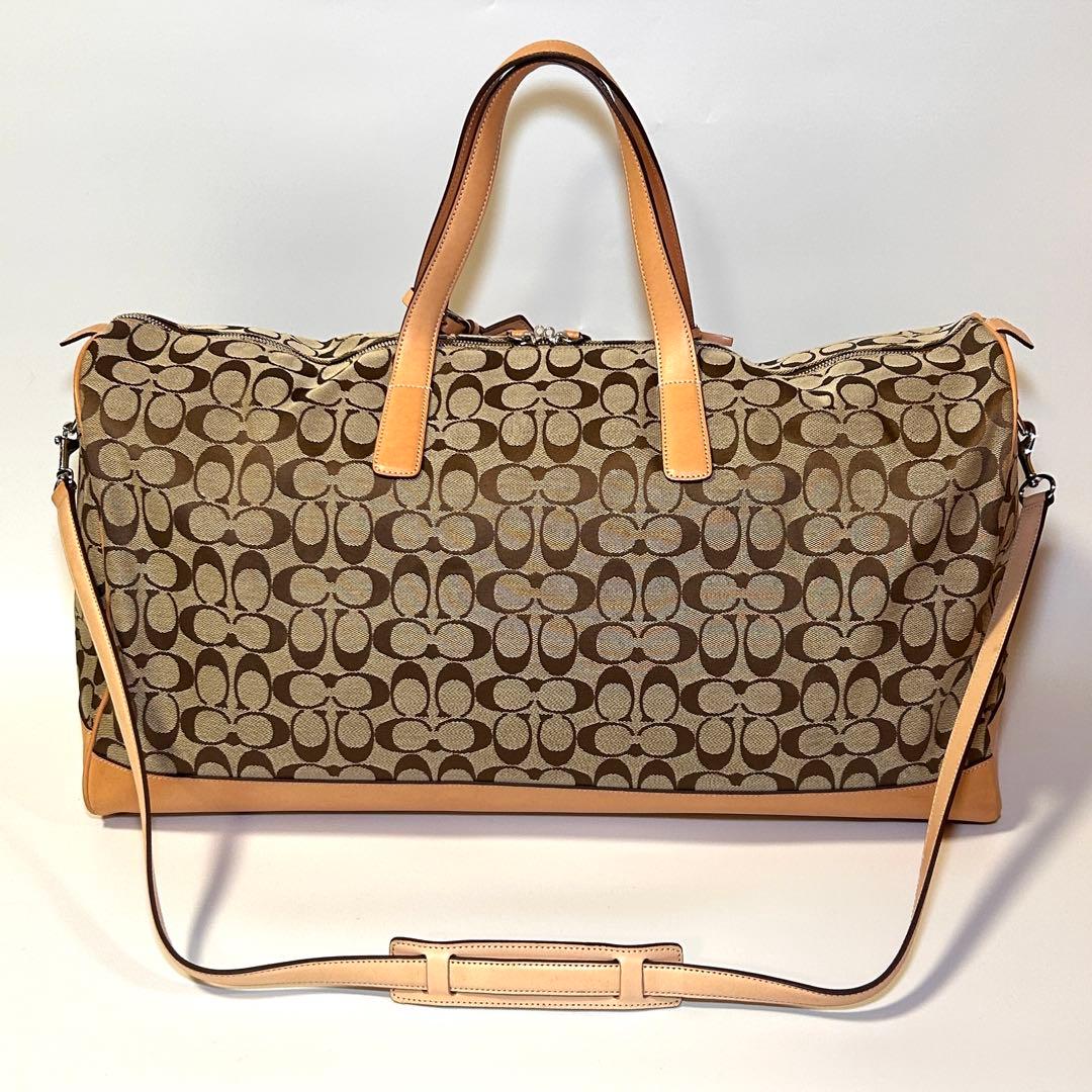 ✨美品✨ COACH コーチ 2WAY ボストンバッグ 大容量 旅行用 高級