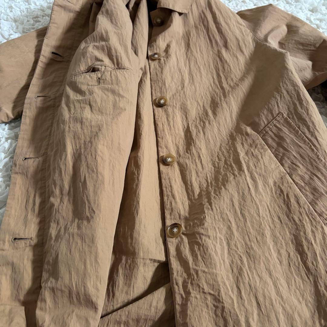 【美品】TODAYFUL ステンカラーオーバーコート ベージュ