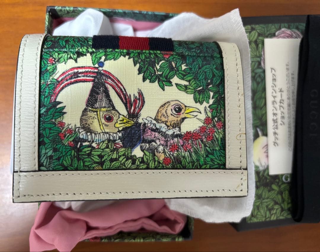 《未使用》GUCCI ヒグチユウコ 二つ折り財布 オリジナルボックス付き