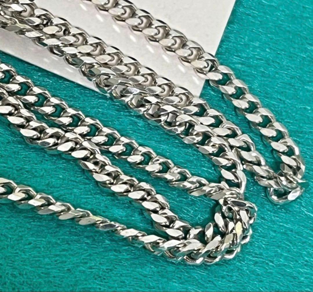 極美品‼️GUCCI 3ミリ　中太喜平チェーンネックレス