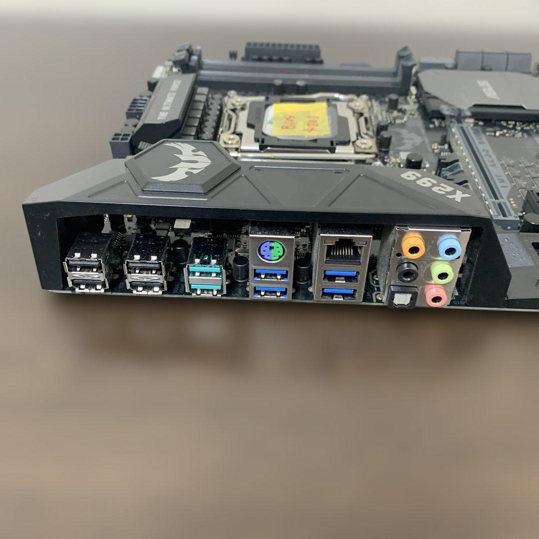 ASUS TUF X299 Mark2 LGA 2066 BIOS起動確認