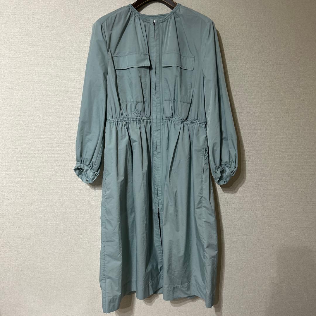 Ballsey ボールジィ♡ライトタフタ　ジップアップロングコート