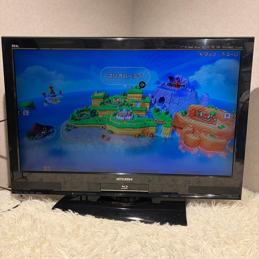 三菱 REAL LCD-32BHR400 ブルーレイ HDD 内蔵 液晶テレビ