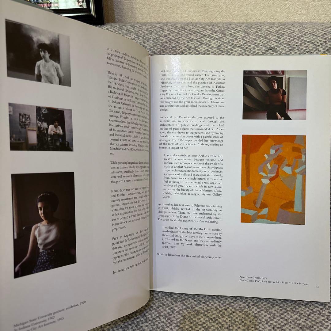 Samia Halaby サミア・ハラビー　作品集