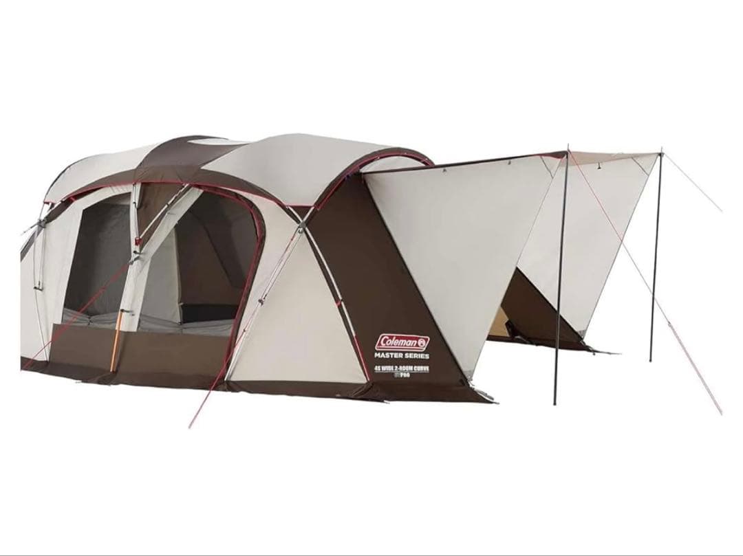 【新品未使用】コールマン　マスターシリーズ　テント　4Sワイド2ルームカーブ