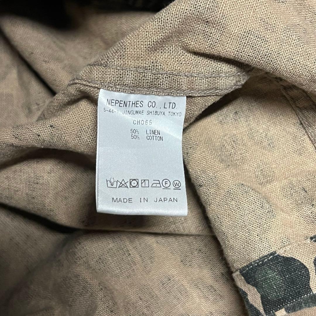 【needles】bush parka M カモ柄　カモフラ　レオパード　フード