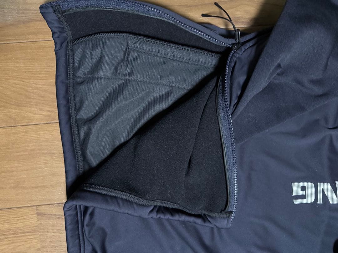 ブリーフィングBRIEFING POLARTEC クルーネック　ネイビー