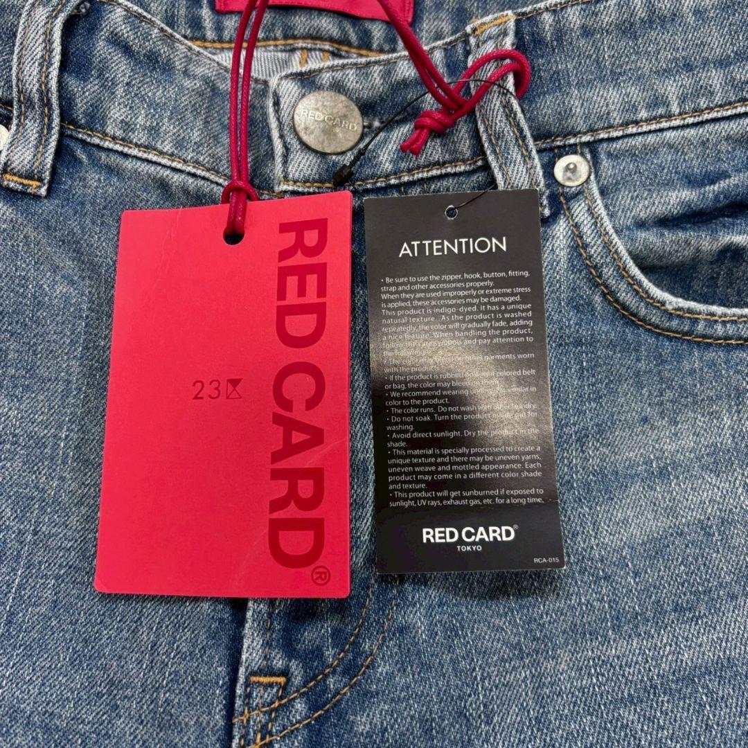 新品未使用タグつき RED CARD TOKYO 23区 デニム ワイド パンツ