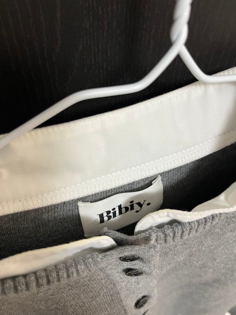 【正規品】Bibiy. ANGELIQUE KNIT グレー