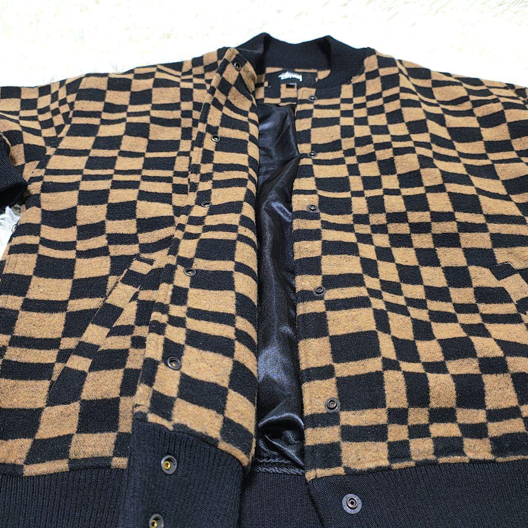 希少　ストゥーシー　stussy Sabi Checker Varsity