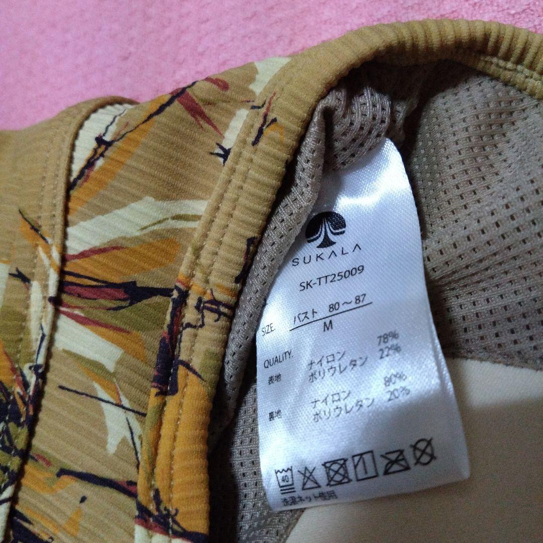 専用です。 【SUKALA】リブBigフラワープリントショートタンクトップ　М