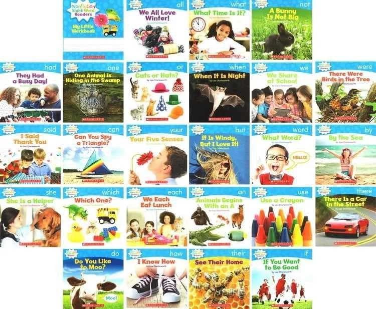 Nonfiction Sight Word Readers 英語絵本 4セット