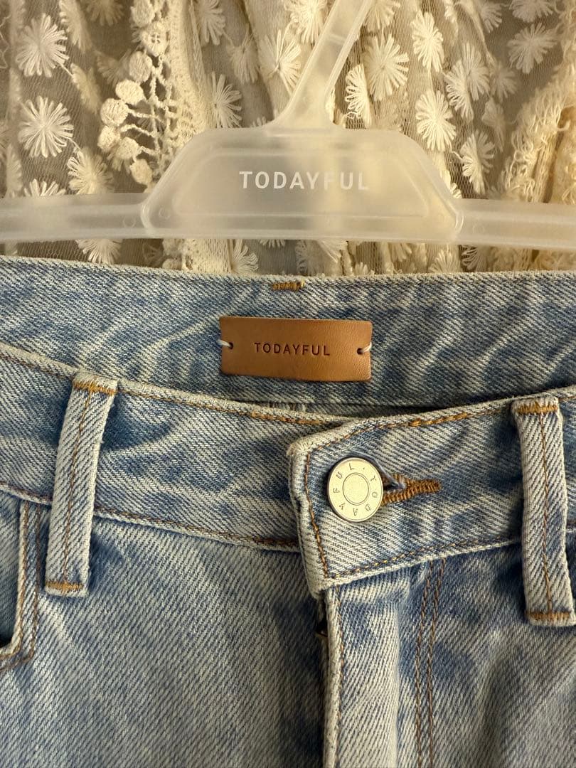 トゥデイフル*NORA’sデニム25インチ*未使用