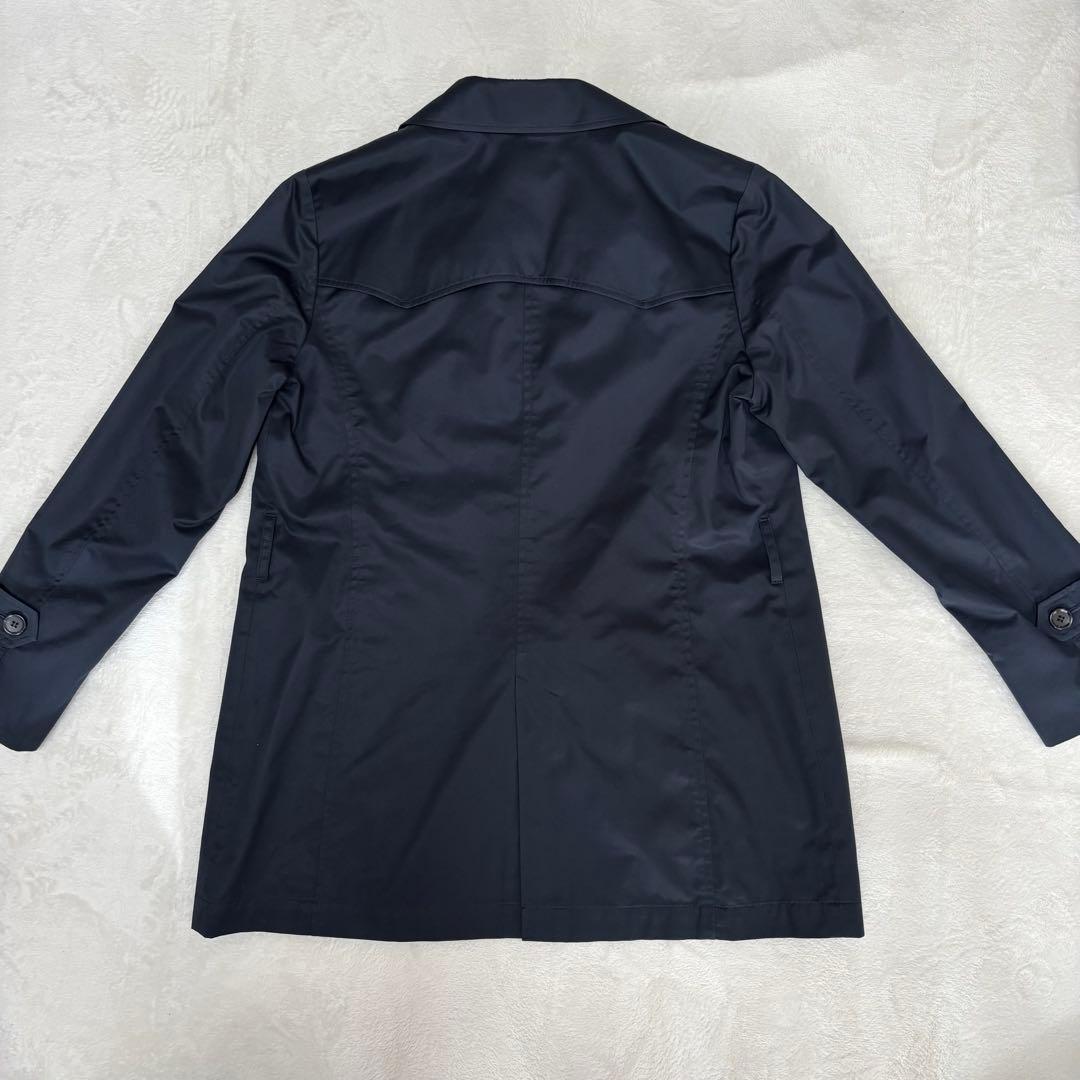 【美品】23区 トレンチコート ネイビー 42 ベルト付き 定番 入学式