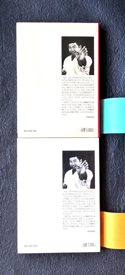 沖縄剛柔流空手道 東恩納盛男（2冊セット）