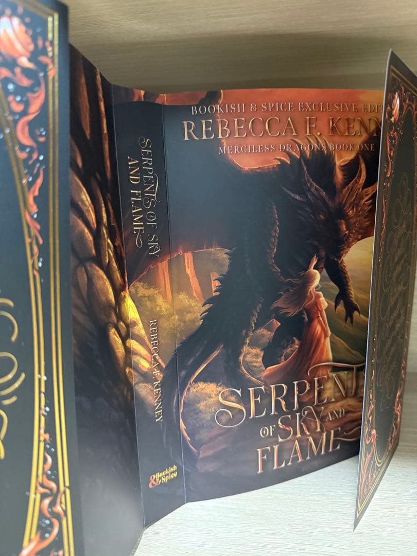 洋書 Serpents Of Sky And Flame
