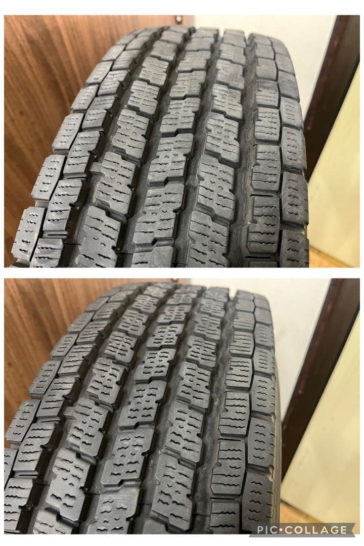 2022年製 ヨコハマ 中古冬タイヤ 195/80R15 LT 4本セット