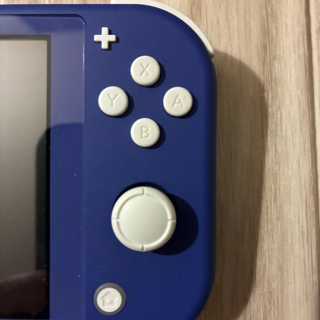 【美品】 Nintendo Switch Lite ブルー 箱付き ケース付き
