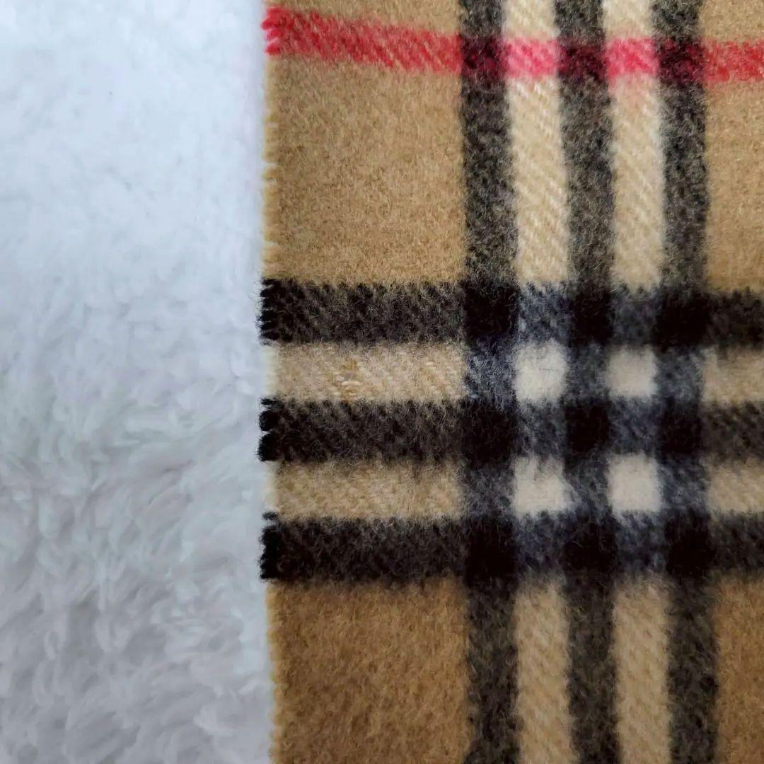 BURBERRY マフラー ノバチェック カシミヤ100%