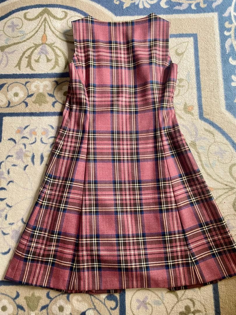 ◆ヨークランド　ワンピース　チェックワンピ　yorkland 超美品