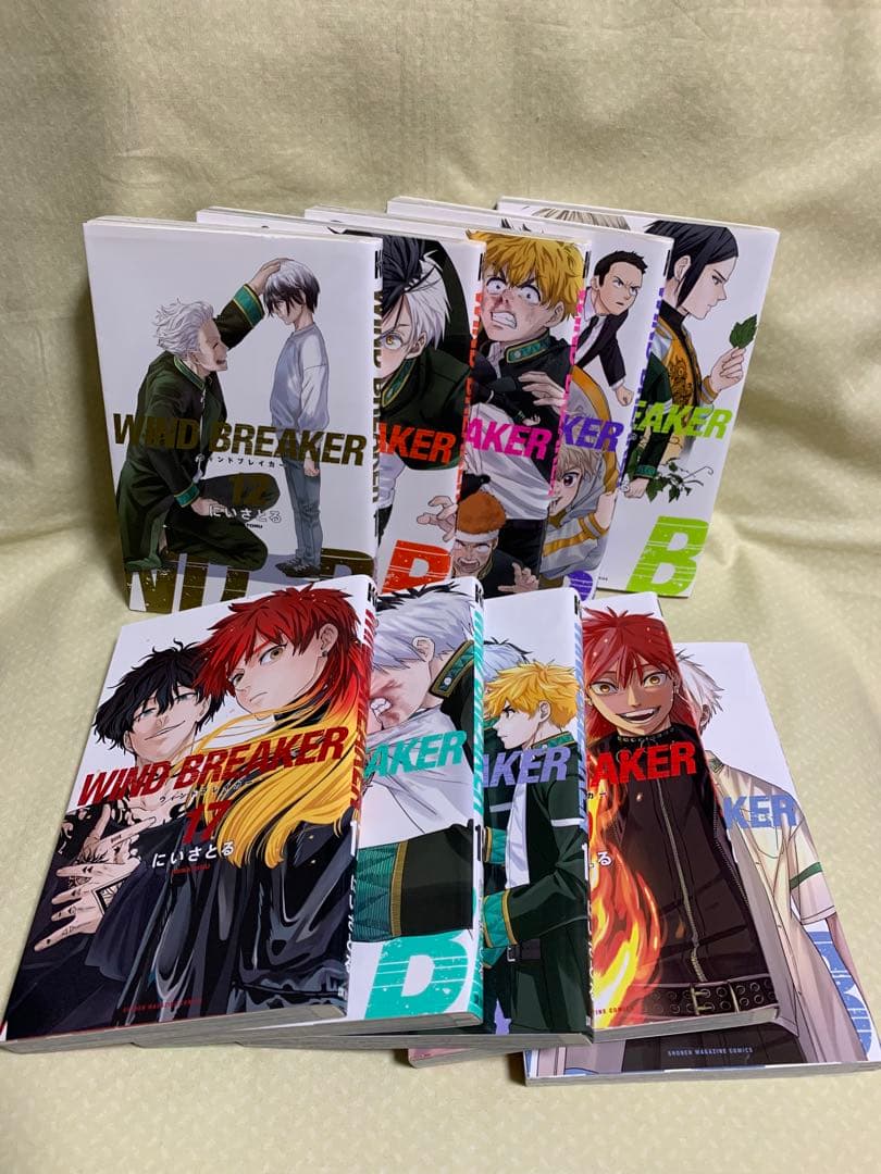 WIND BREAKER ウィンドブレイカー　1-21巻
