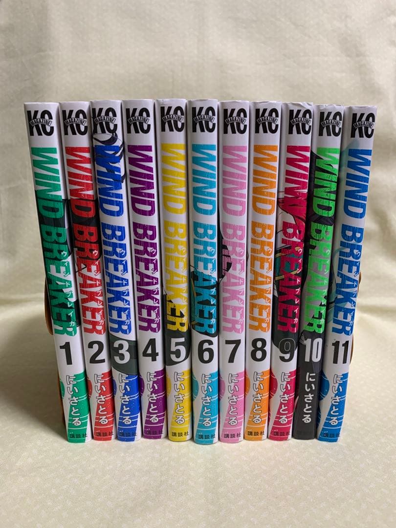 WIND BREAKER ウィンドブレイカー　1-21巻