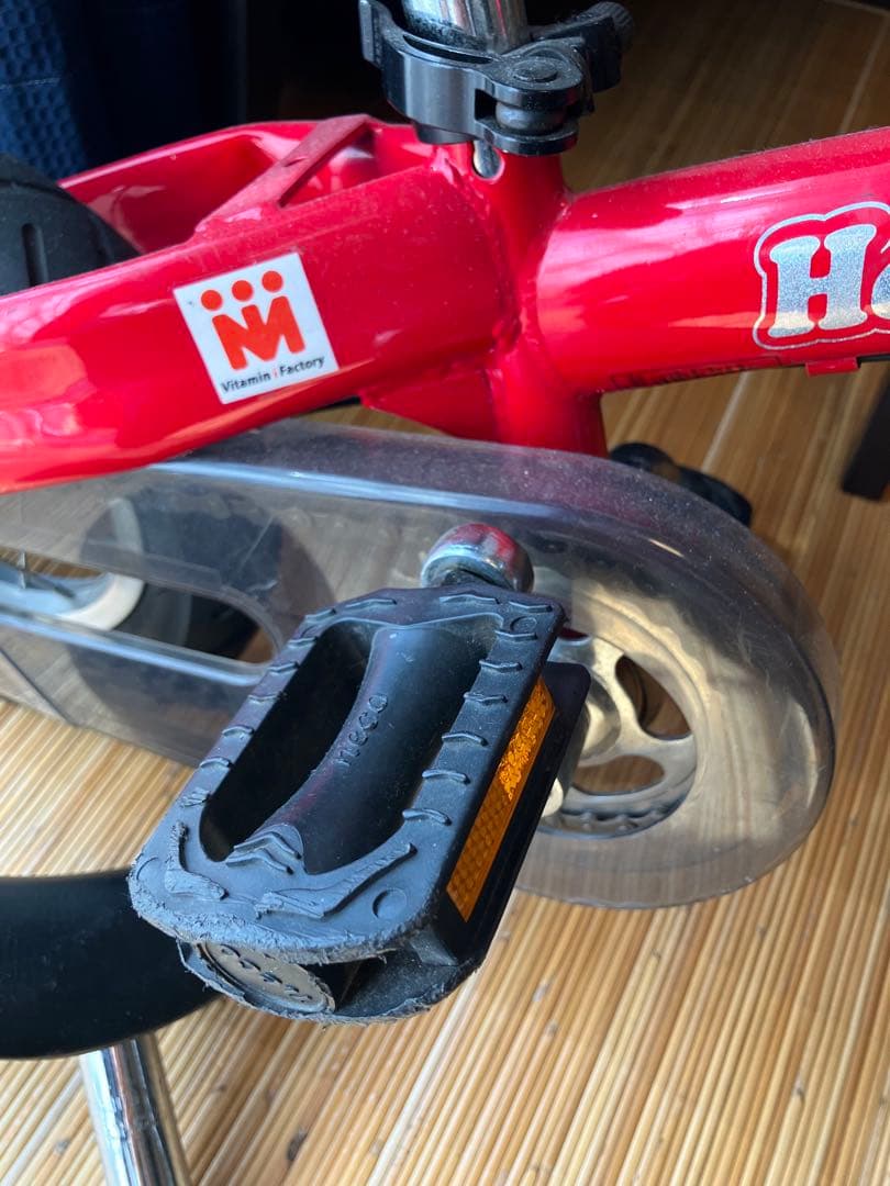 Henshin 幼児用自転車 レッド へんしんバイク 12インチ