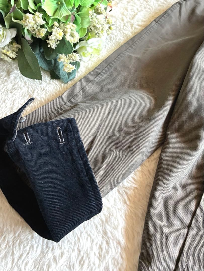✨RALPH RL LAUREN✨ 襟袖コーデュロイ✨ステンカラーロングコート