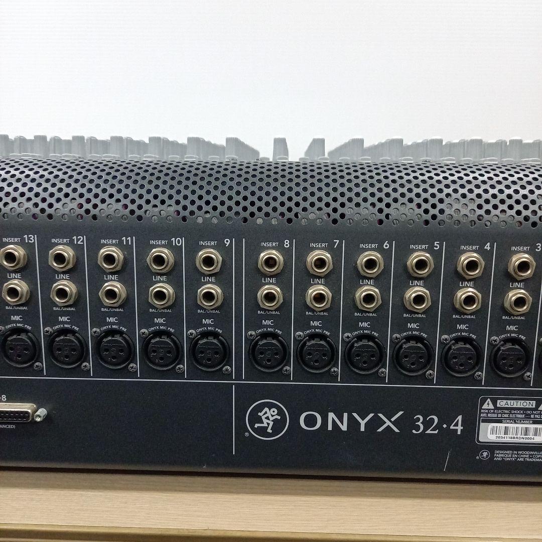 MACKIE ONYX 32.4 PA卓 アナログミキサー 32チャンネル