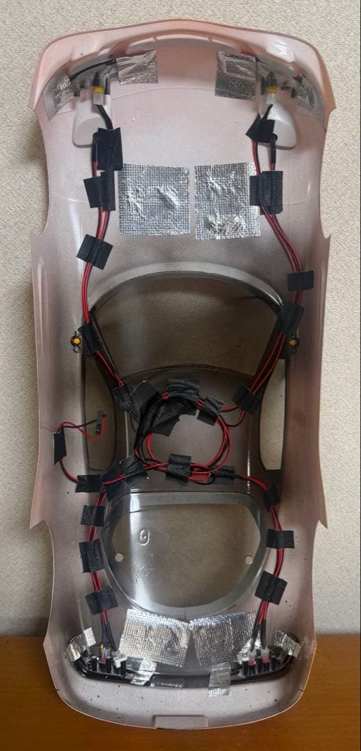 タミヤラジコンボディー　RX-7 FD3S LED電飾付き