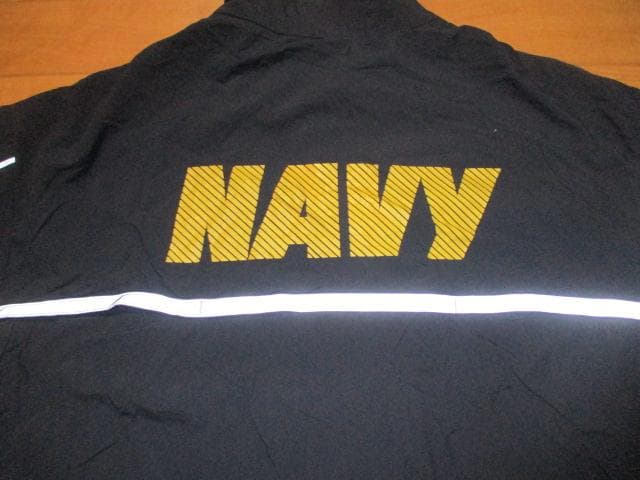 アメリカ軍　US NAVY　ネイビー　ランニング　ジャケット　トレーニング　M