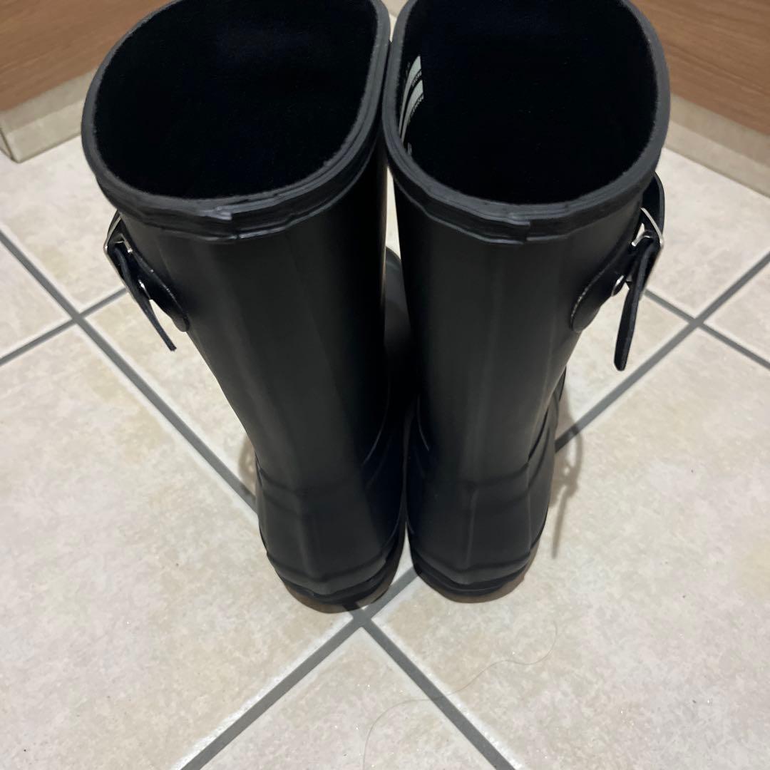 HUNTER ショートレインブーツ 23.5cm 未使用品