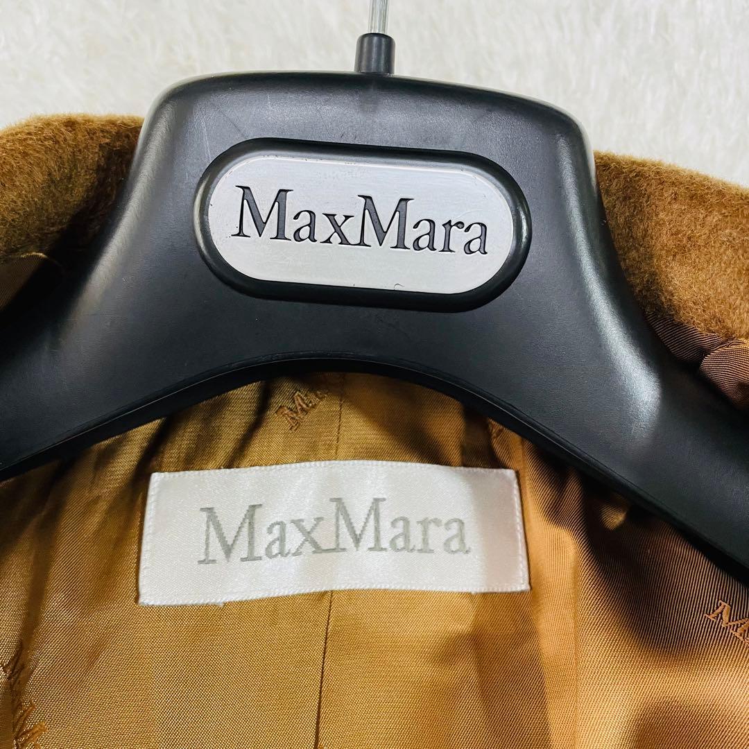 Max Mara✨最高級白タグ カシミヤ混ダブルブレスト アイコンコート 40